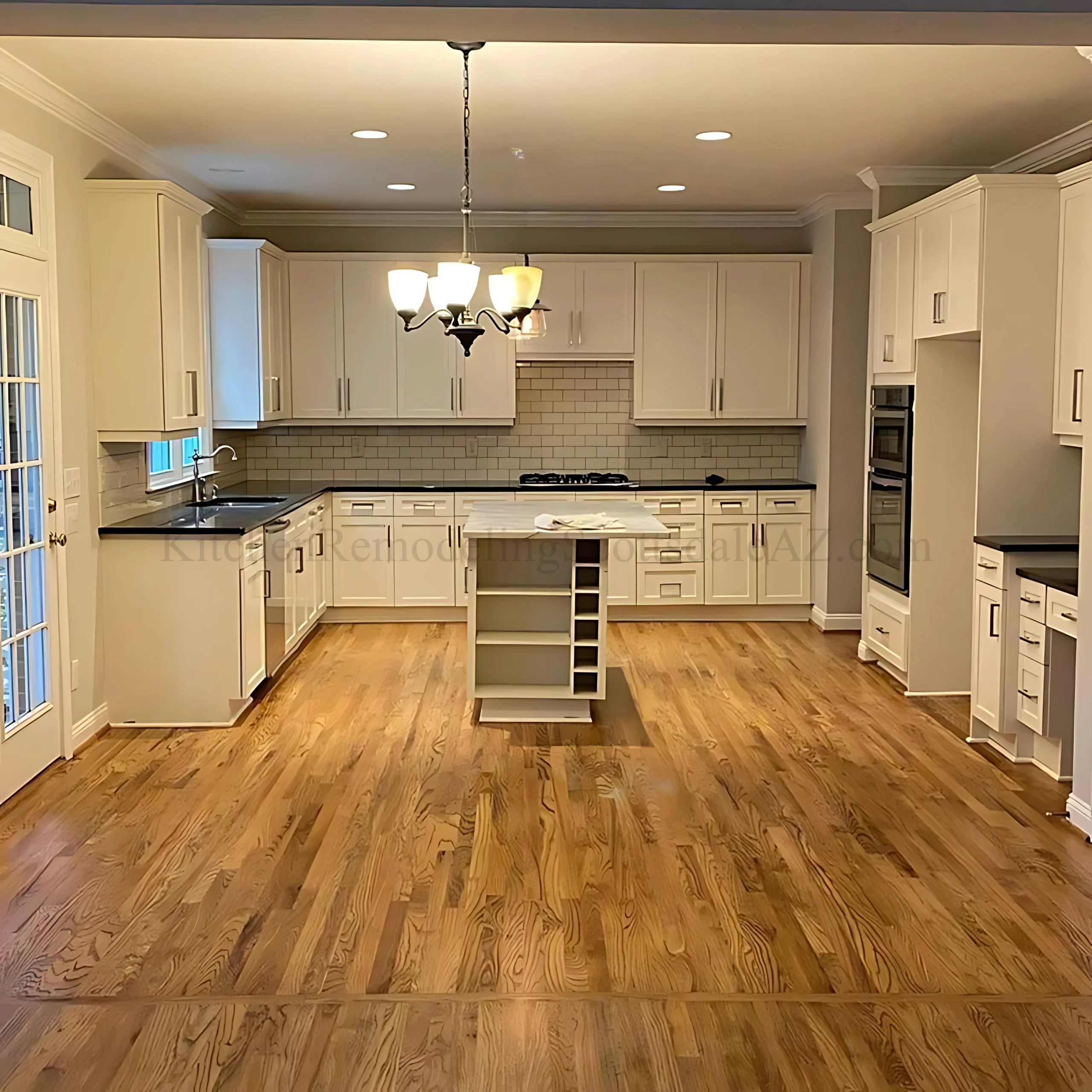 Modern & Wood Kitchen Flooring in Scottsdale, AZ