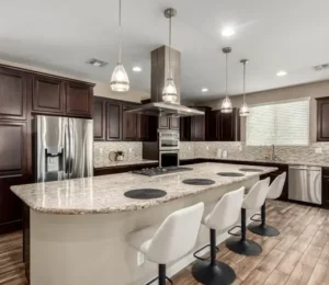 Luxury Kitchen with Large Island