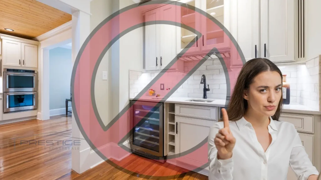Common Mistakes to avoid when decorating glass kitchen cabinets