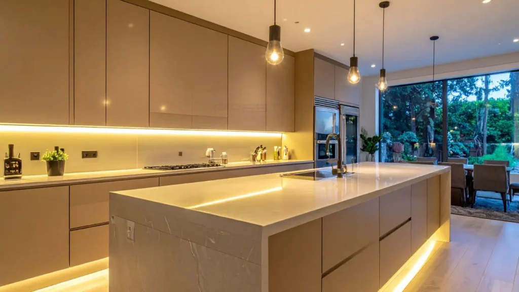 LED Lighting for kitchen cabinets - Prestige Kitchens Scottsdale